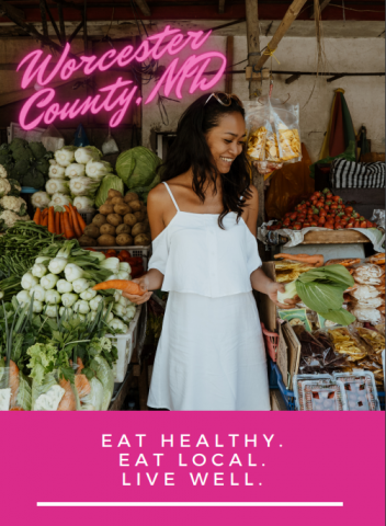 Eat Healthy, Eat Local, Live Well resource guide cover